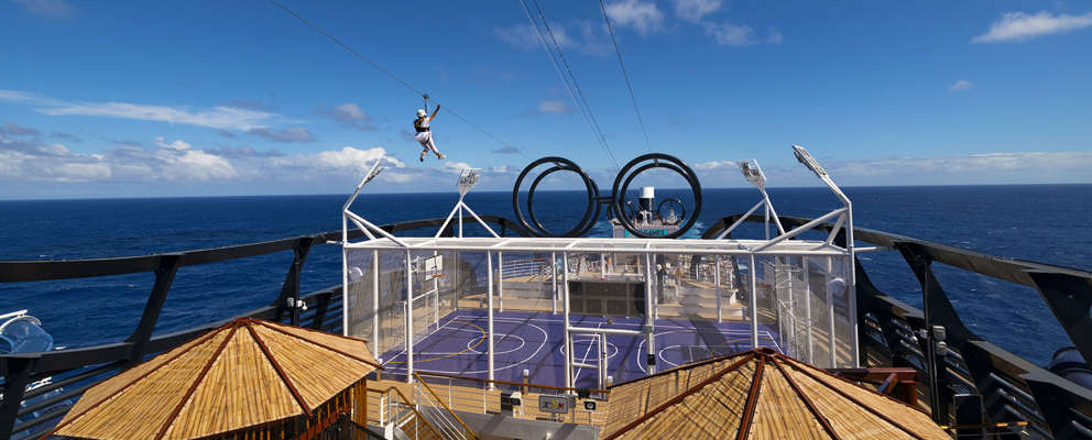 MSC Seaside sportfaciliteter top