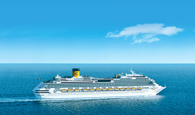 Positionskrydstogt fra Buenos Aires med Costa Favolosa