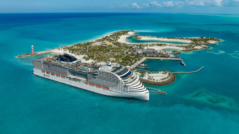 Caribien & Bahamas fra Miami med MSC World America